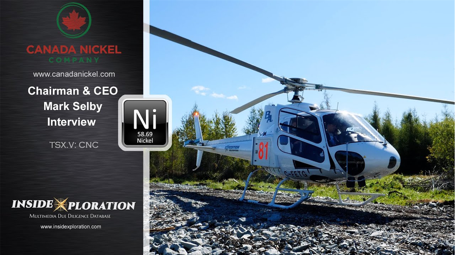 Insidexploration Analytics Inc. – Canada Nickel Is Now A Large, District Scale Nickel Project