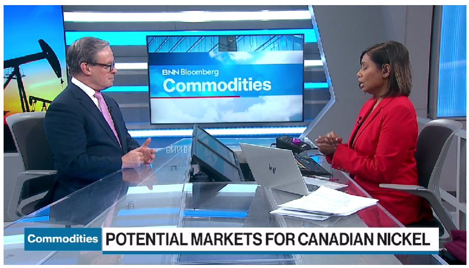 BNN Bloomberg: Canada Nickel CEO on potential markets for Canadian nickel