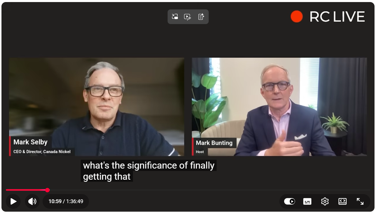 RCTV Live: Nickel Showcase, Nickel Market Outlook